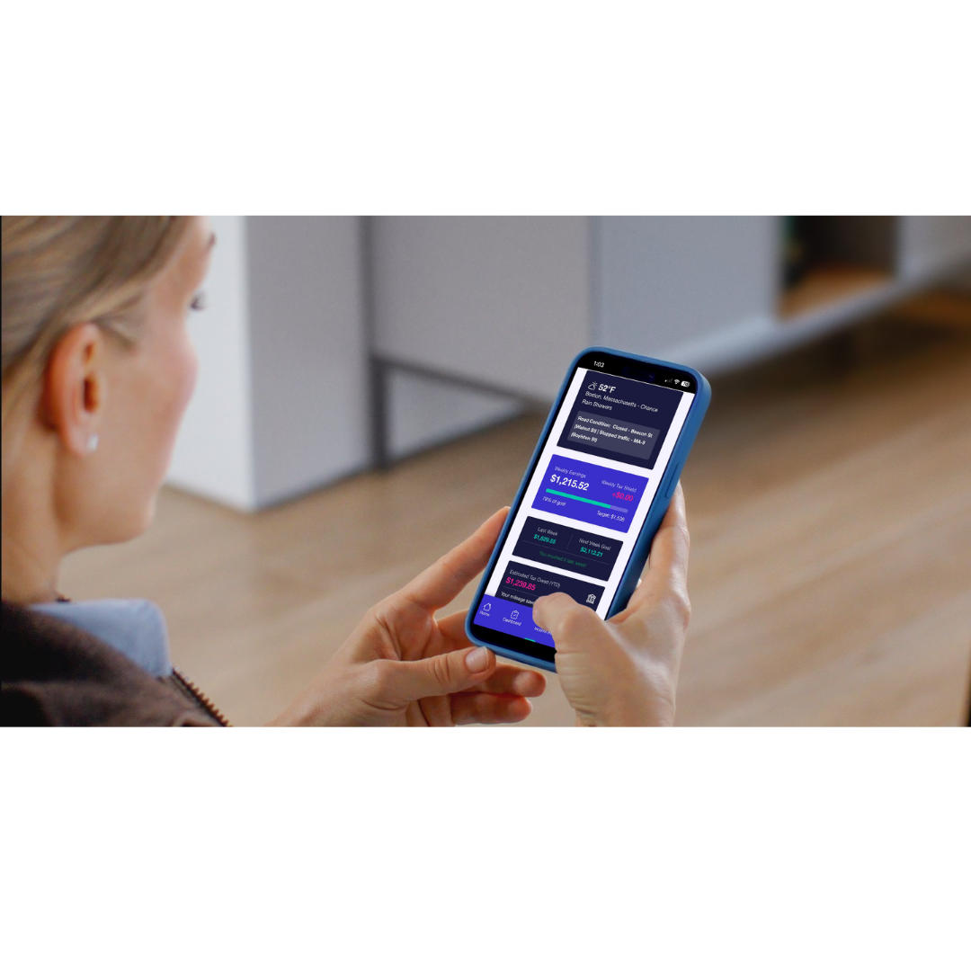 GigTaxHelper mobile app lifestyle mockup